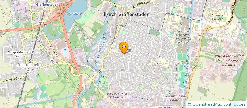 localisation de l'entreprise JULES  ILLKIRCH-GRAFFENSTADEN