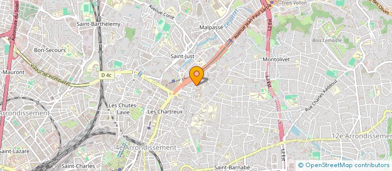 localisation de l'entreprise JULES à MARSEILLE