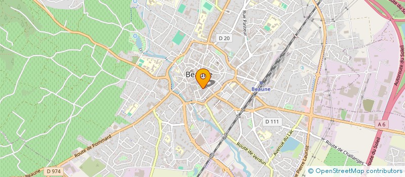 localisation de l'entreprise JULES à BEAUNE