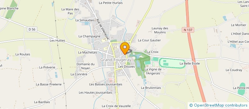 localisation de l'entreprise JULES  GRAND-FOUGERAY