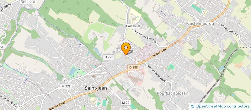 localisation de l'entreprise JULES à TOULOUSE