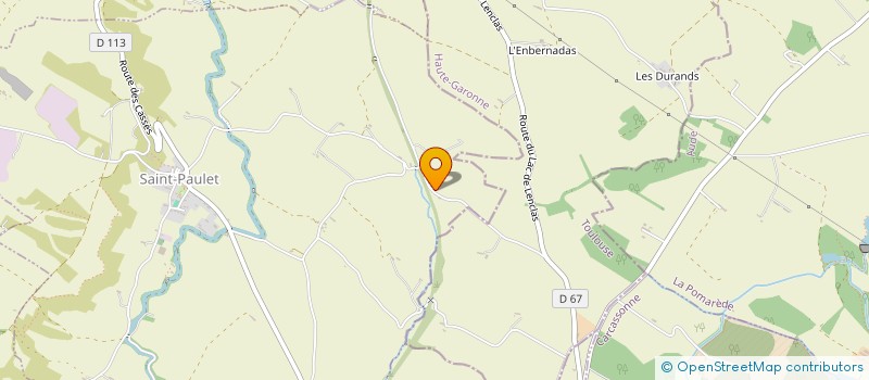 localisation de l'entreprise JULES  SAINT-PAULET