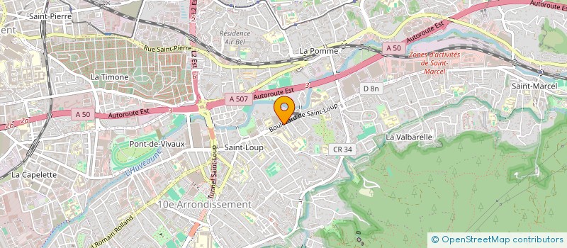 localisation de l'entreprise JULES  MARSEILLE