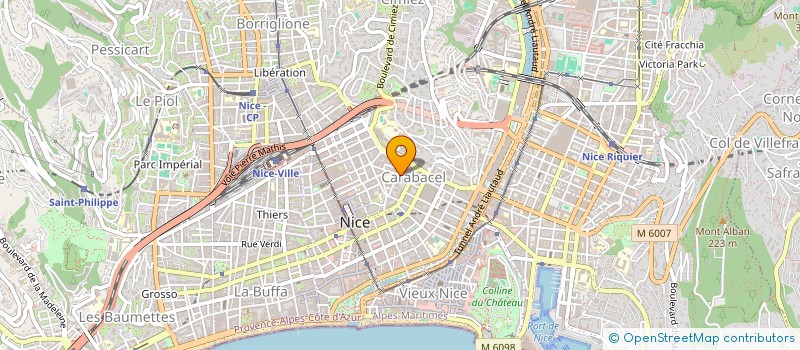 localisation de l'entreprise JULES à NICE