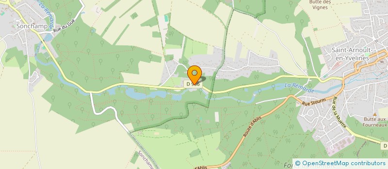 localisation de l'entreprise JULES  SONCHAMP