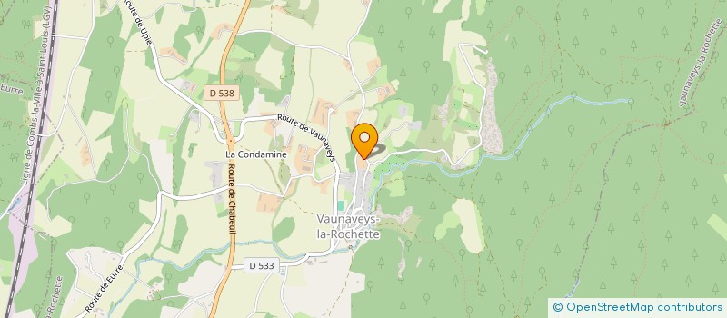 localisation de l'entreprise JULES AIDE HANDICAP à VAUNAVEYS-LA-ROCHETTE