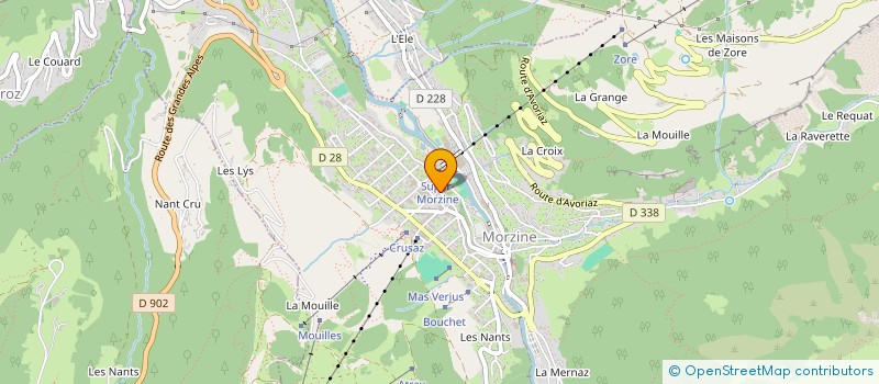 localisation de l'entreprise JULES AMELIE PAUL à MORZINE
