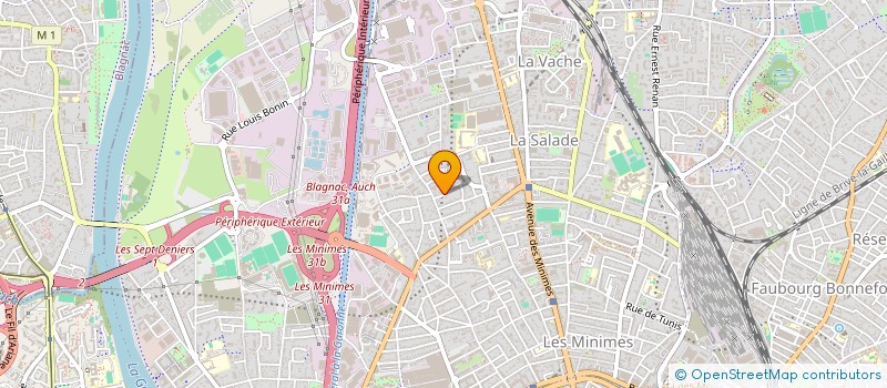 localisation de l'entreprise JULES ANDRE à TOULOUSE
