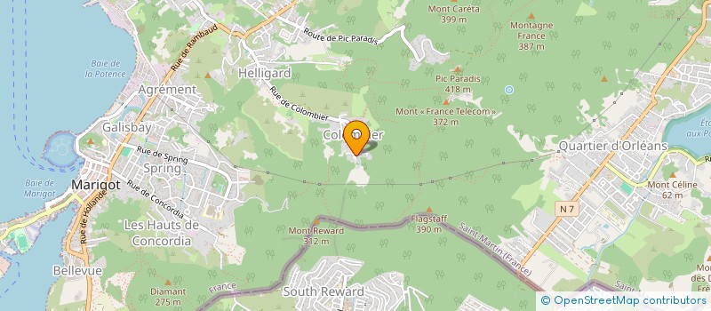 localisation de l'entreprise JULES CONSTRUCTION  SAINT-MARTIN