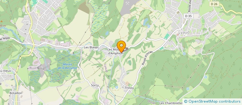 localisation de l'entreprise JULES COUVERTURE  LYAUD