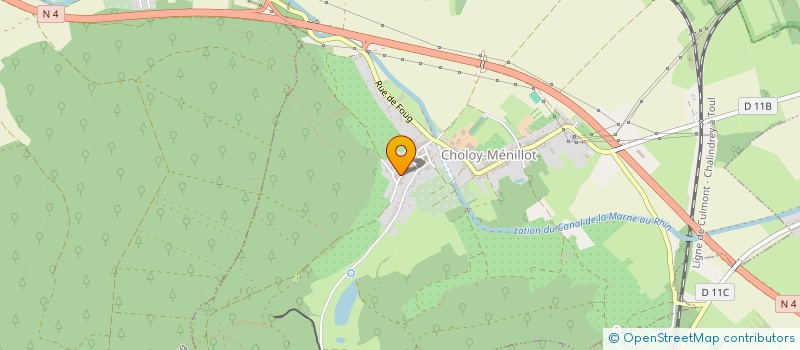 localisation de l'entreprise JULES ET ALIX  CHOLOY-MENILLOT