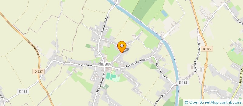 localisation de l'entreprise JULES ET JEANNE  HINGES