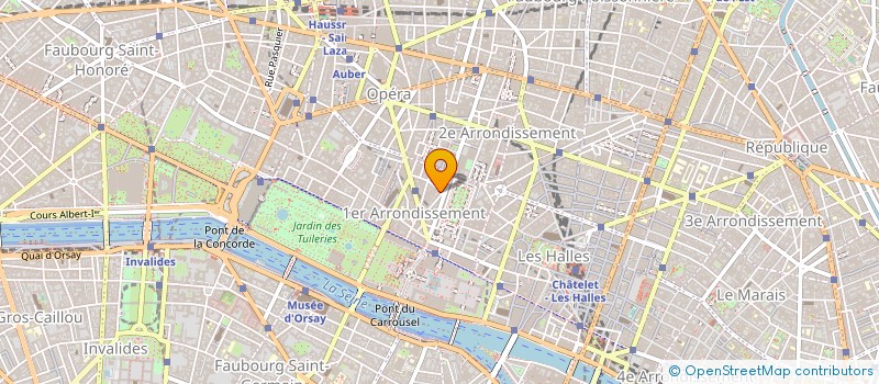 localisation de l'entreprise JULES ET JIM à PARIS