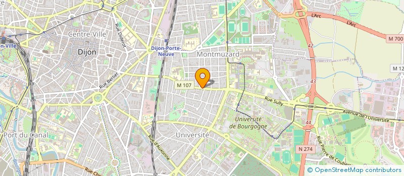 localisation de l'entreprise JULES ET LOUISE à DIJON