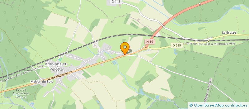 localisation de l'entreprise JULES FERRY  LA COTE