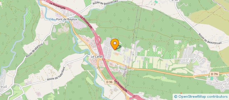 localisation de l'entreprise JULES FERRY  MEYREUIL