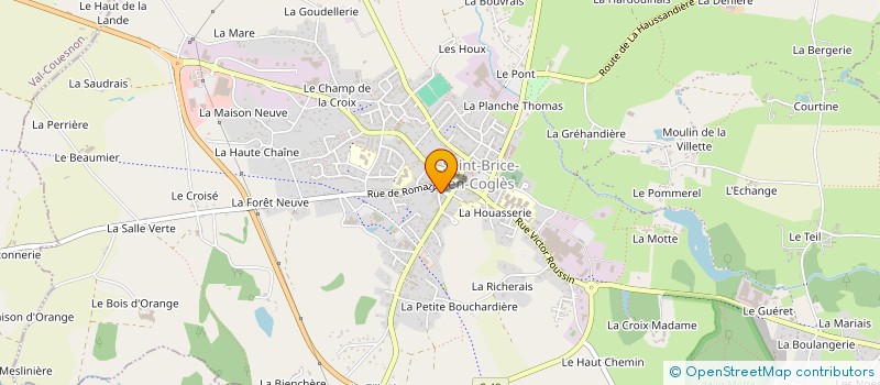 localisation de l'entreprise JULES FERRY STE CIVILE à MAEN ROCH