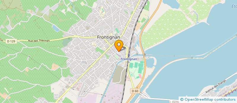 localisation de l'entreprise JULES FRAIS à FRONTIGNAN