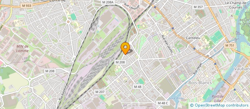 localisation de l'entreprise JULES GUESDE à LILLE