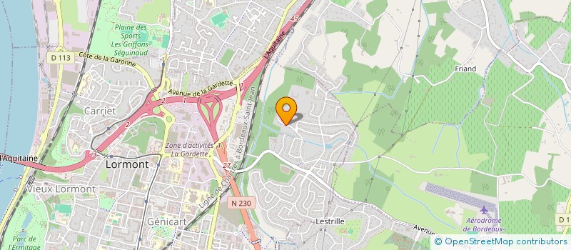 localisation de l'entreprise JULES GUESDES 59  LORMONT