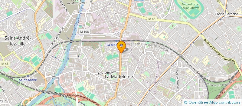 localisation de l'entreprise JULES IMMO à LA MADELEINE