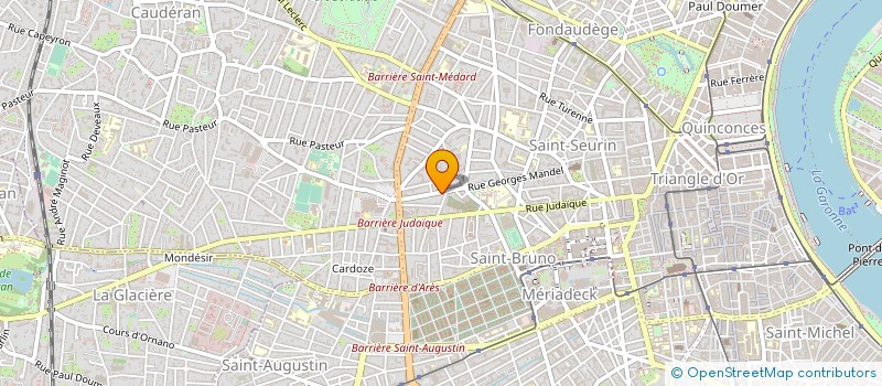 localisation de l'entreprise JULES INVESTISSEMENT à BORDEAUX
