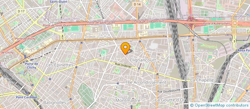 localisation de l'entreprise JULES JOFFRIN RUISSEAU  PARIS