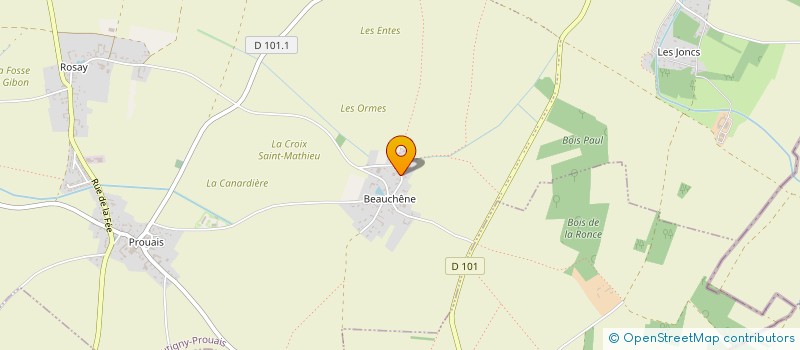 localisation de l'entreprise JULES MANSIONS à BOUTIGNY-PROUAIS