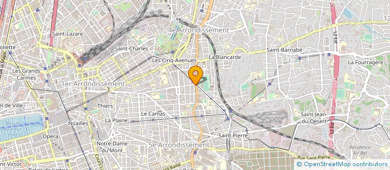 localisation de l'entreprise JULES MAURIN à MARSEILLE 4EME