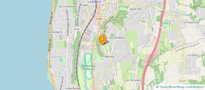 localisation de l'entreprise JULES PATRIMOINE  TRESSERVE