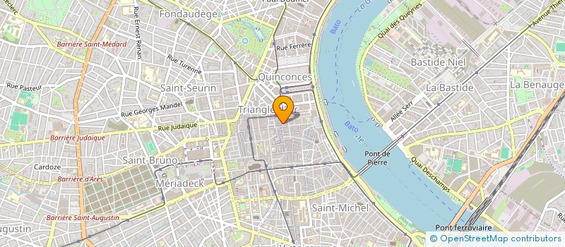 localisation de l'entreprise JULES SIMON  BORDEAUX