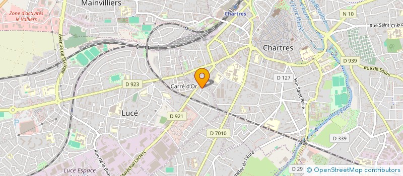 localisation de l'entreprise JULES VERNE à LUCE