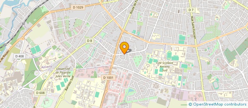 localisation de l'entreprise JULES VERNE FINANCES  AMIENS