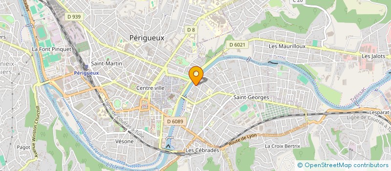 localisation de l'entreprise JULES VERNES à PERIGUEUX