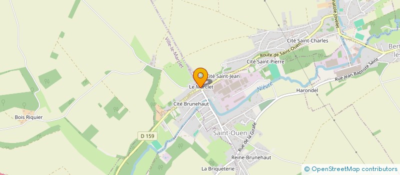 localisation de l'entreprise JULESD.  SAINT-OUEN