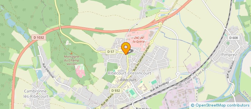localisation de l'entreprise JULESELEC à RIBECOURT-DRESLINCOURT