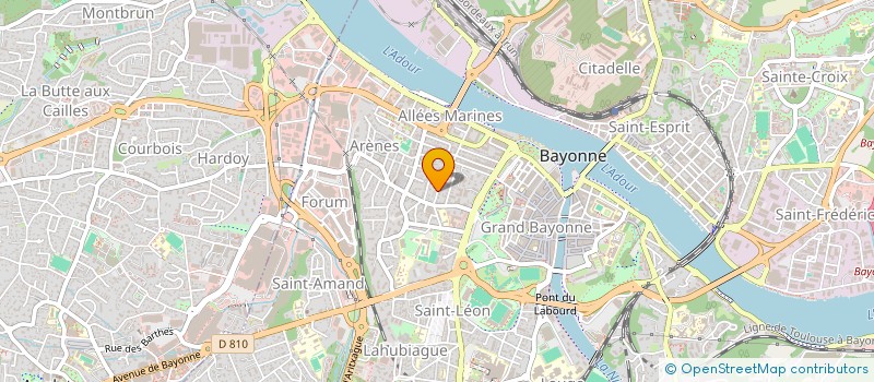 localisation de l'entreprise JULESPAO à BAYONNE