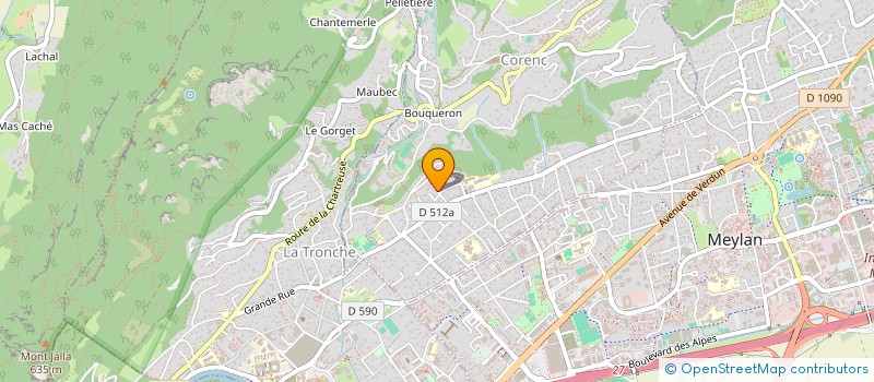 localisation de l'entreprise JULESUN  CORENC