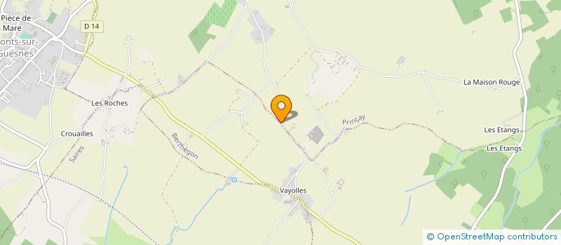 localisation de l'entreprise JULETIE  PRINCAY