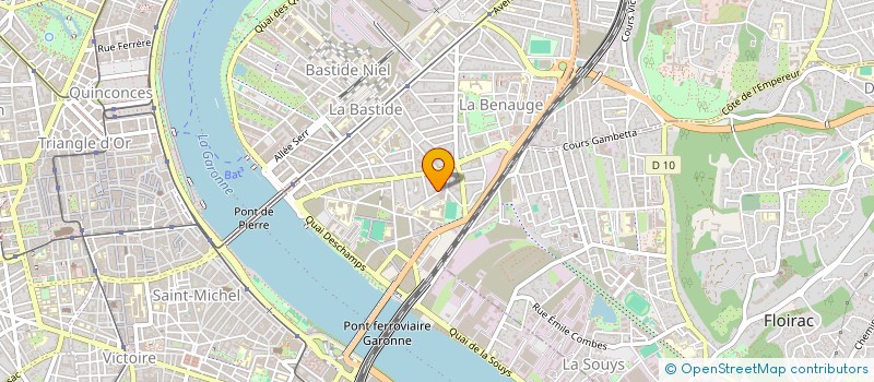 localisation de l'entreprise JULEX  BORDEAUX