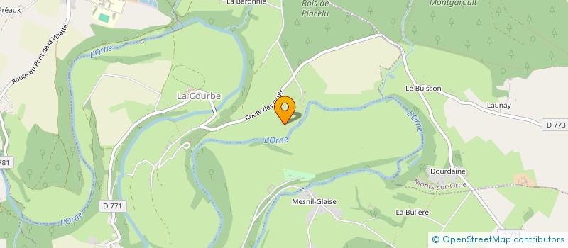 localisation de l'entreprise JULFAN à ECOUCHE-LES-VALLEES