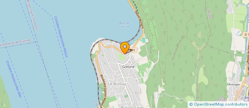 localisation de l'entreprise JULFINE  BRISON-SAINT-INNOCENT