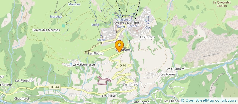localisation de l'entreprise JULGO à ORCIERES