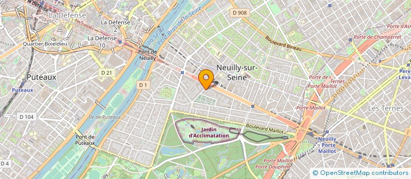 localisation de l'entreprise JULHIET STERWEN à NEUILLY-SUR-SEINE