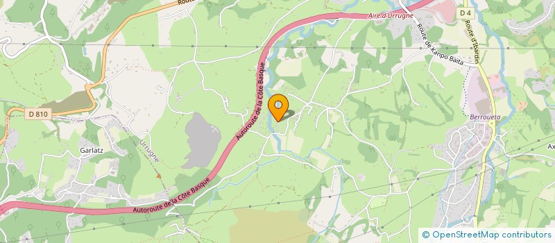 localisation de l'entreprise JULHON HOLDING  URRUGNE