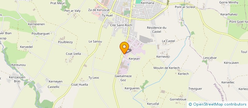 localisation de l'entreprise JULI à PLOUDALMEZEAU
