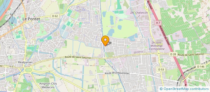 localisation de l'entreprise JULI  VEDENE