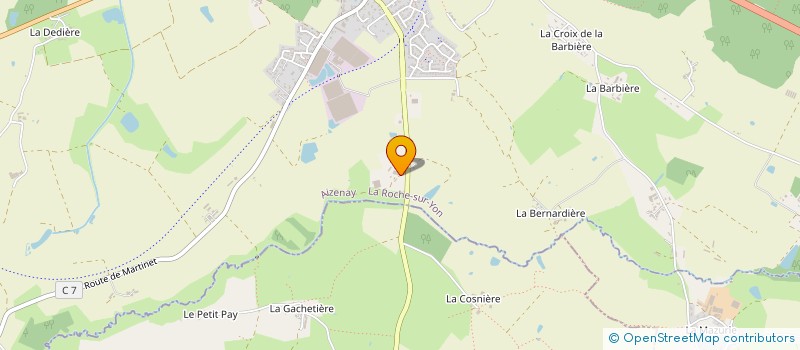 localisation de l'entreprise JULI  AIZENAY