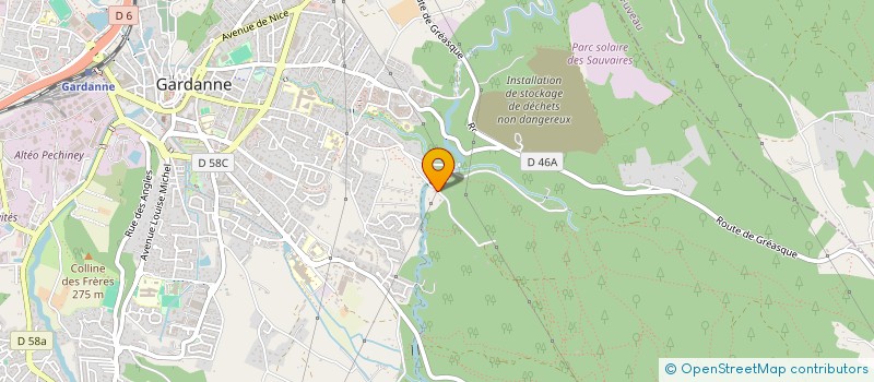 localisation de l'entreprise JULI'ARTE à GARDANNE