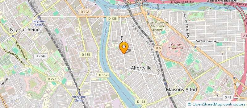 localisation de l'entreprise JULI FAMILY  ALFORTVILLE